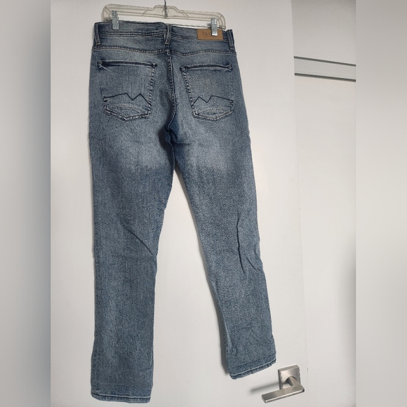 Blend Distressed Straight Leg Jeans (Blue Denim, Size 30x30) - Picture 2 of 4